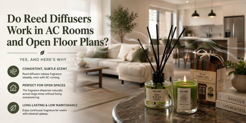 Do Reed Diffusers Work in AC Rooms and Open Floor Plans?