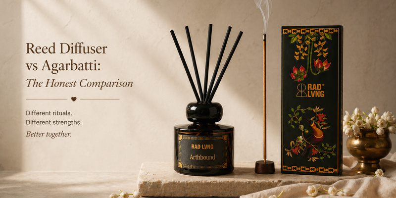 Reed Diffuser vs Agarbatti: The Honest Comparison