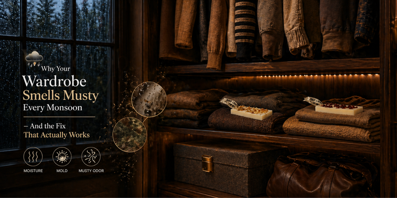 Why Your Wardrobe Smells Musty Every Monsoon - And the Fix That Actually Works