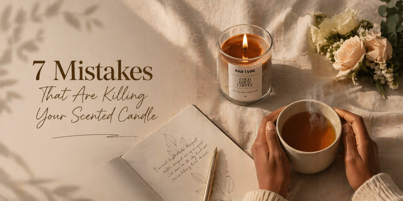 7 Mistakes That Are Killing Your Scented Candle