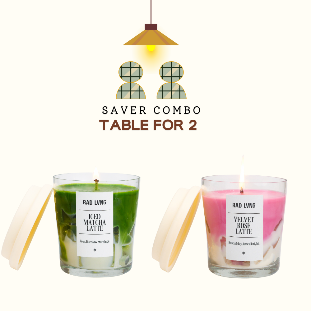 Table for 2 - Candle Café Combo - 2*Grande (350g)