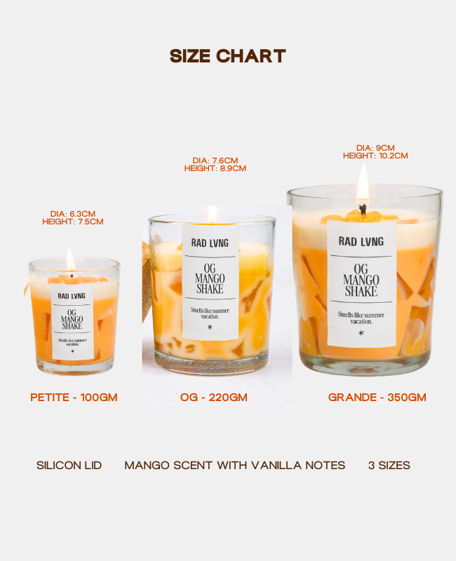 OG Mango Shake Candle - Mango Scented