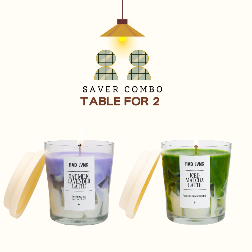 Table for 2 - Candle Café Combo - 2*Grande (350g)