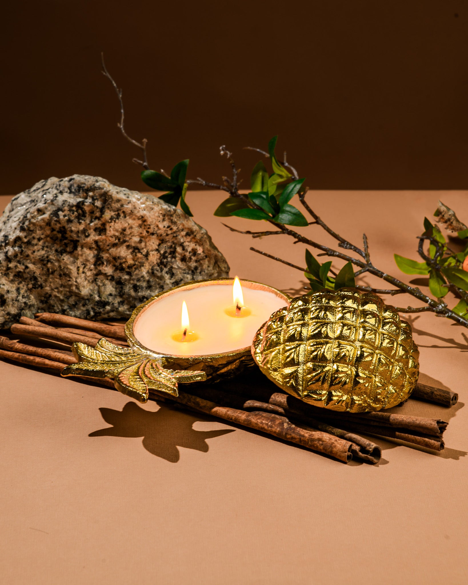 Badaam - Double Wick Candle