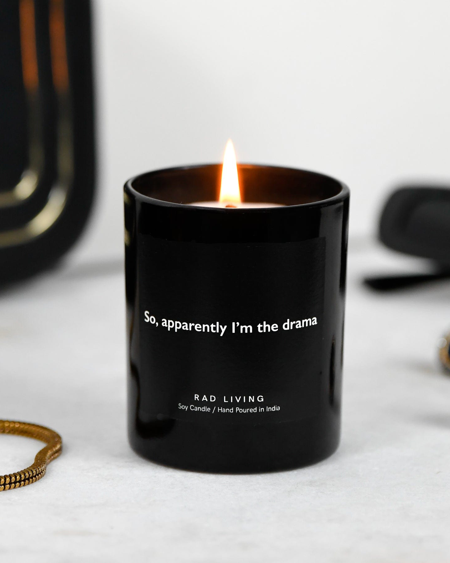 FLY #13 - Exotic Leather Scented Candle