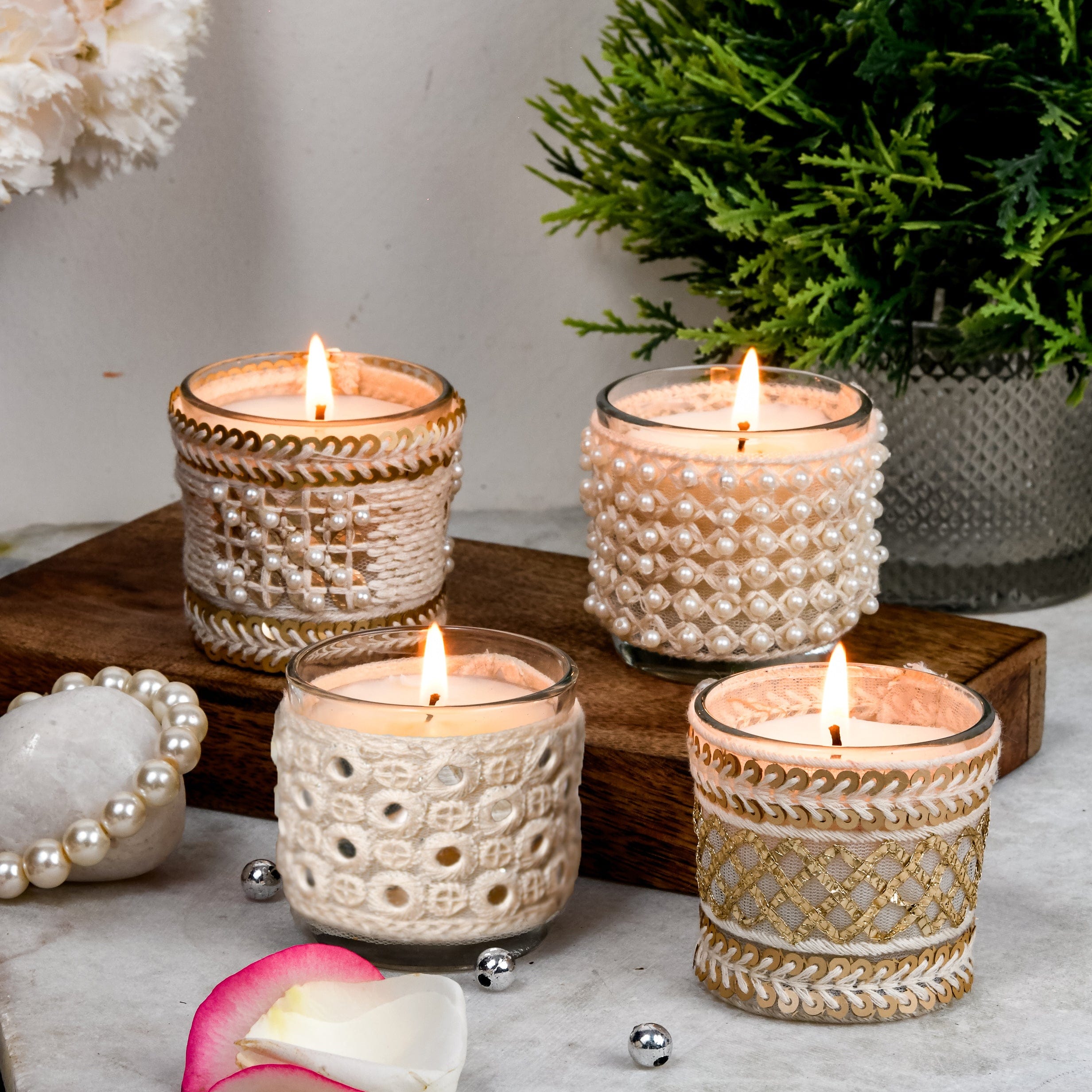 Inaayat - Set of 4 Votive Candles