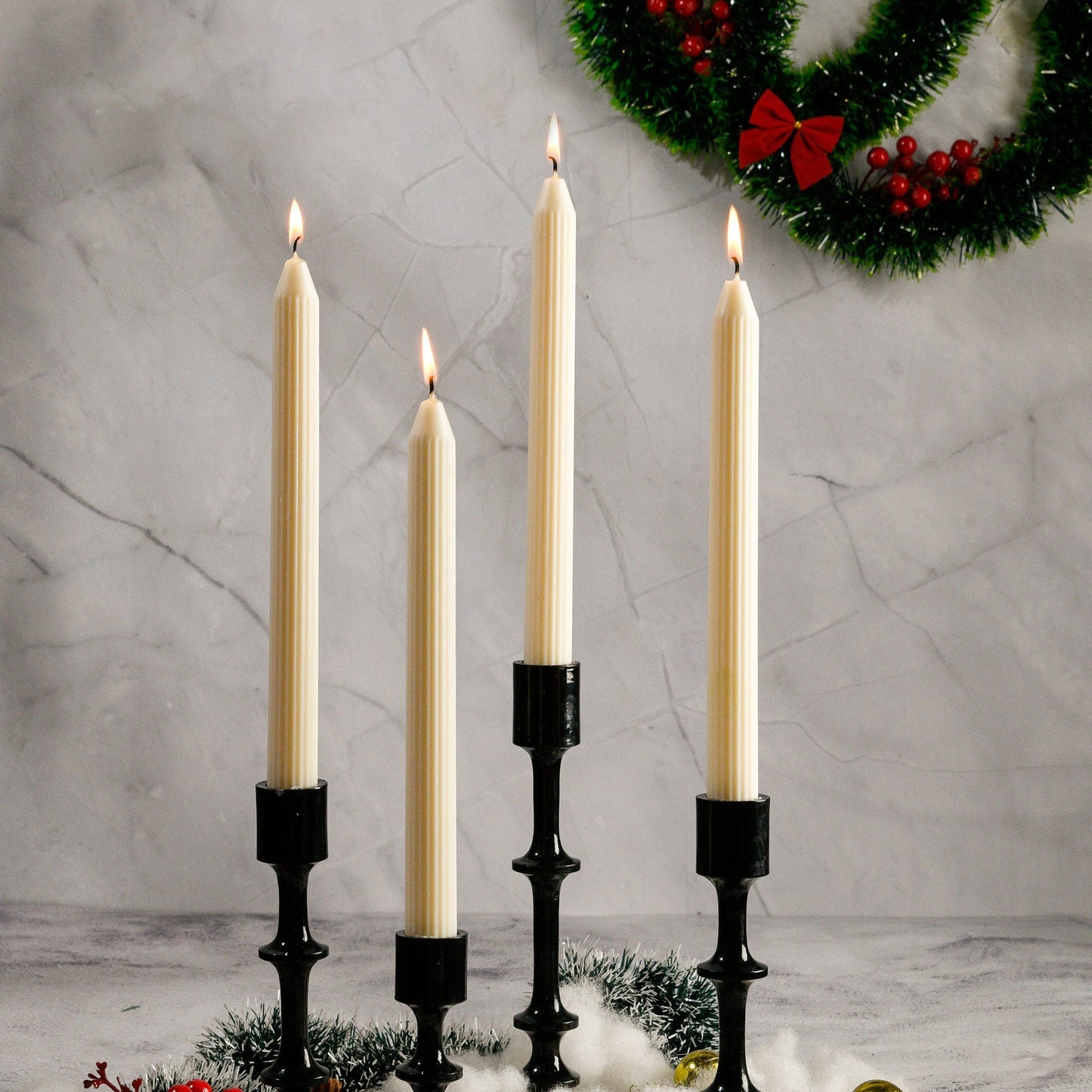 Set of 4 Guidance Taper Candles - 9 Colour and Fragrance Options