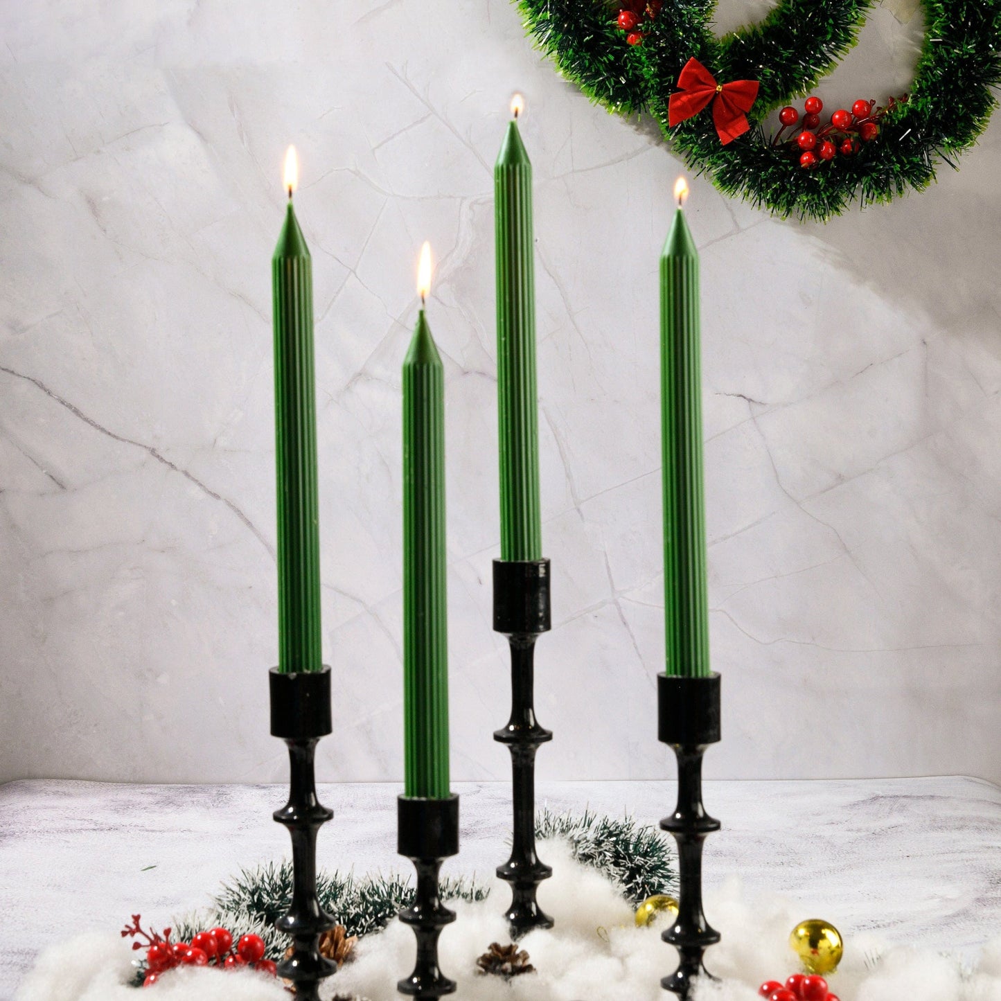 Set of 4 Guidance Taper Candles - 9 Colour and Fragrance Options