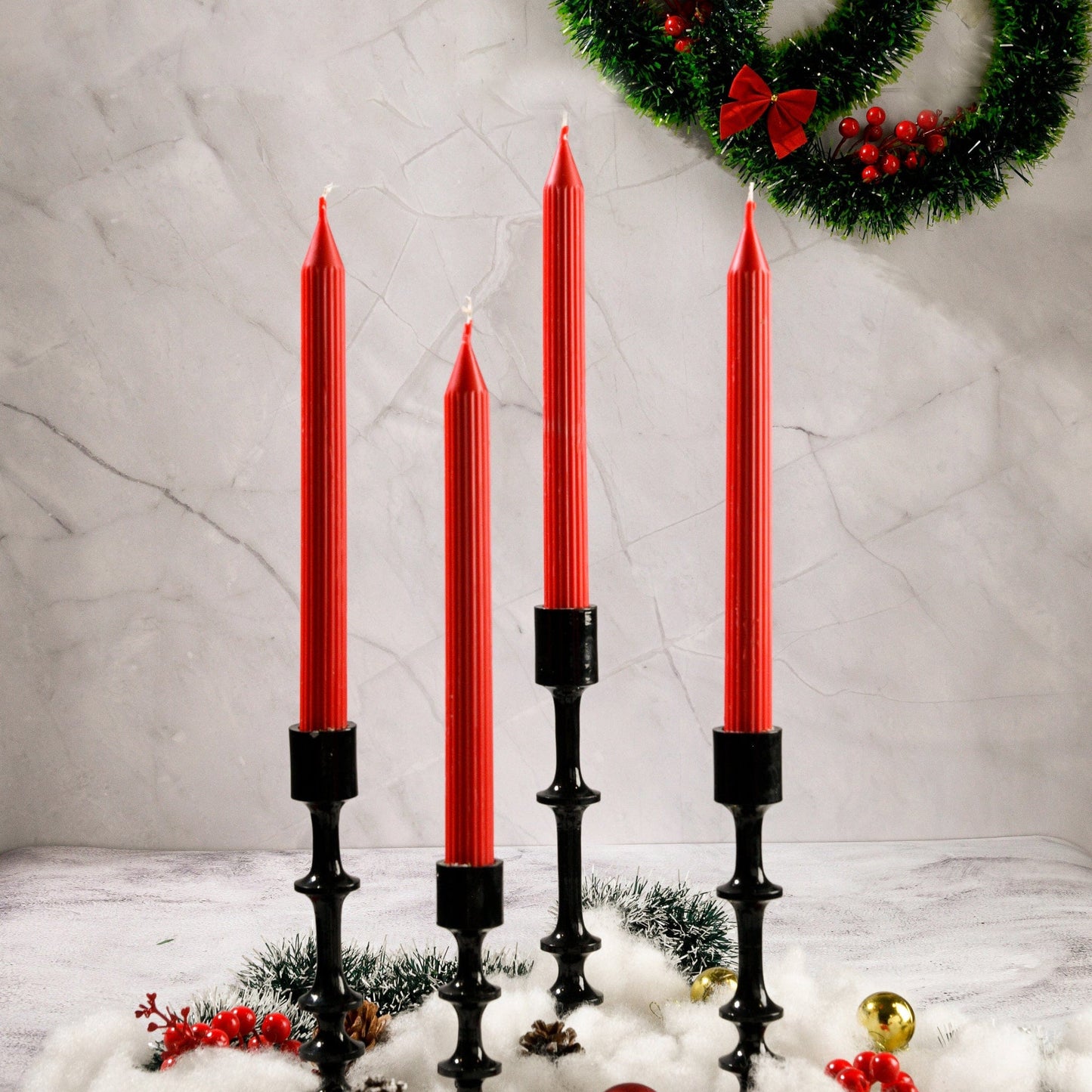 Set of 4 Guidance Taper Candles - 9 Colour and Fragrance Options