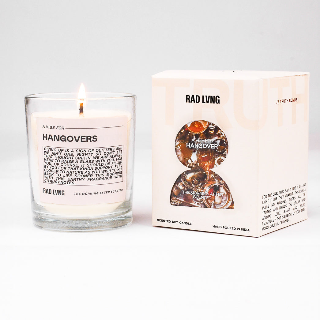 Hangovers - The Morning After Scented Candle