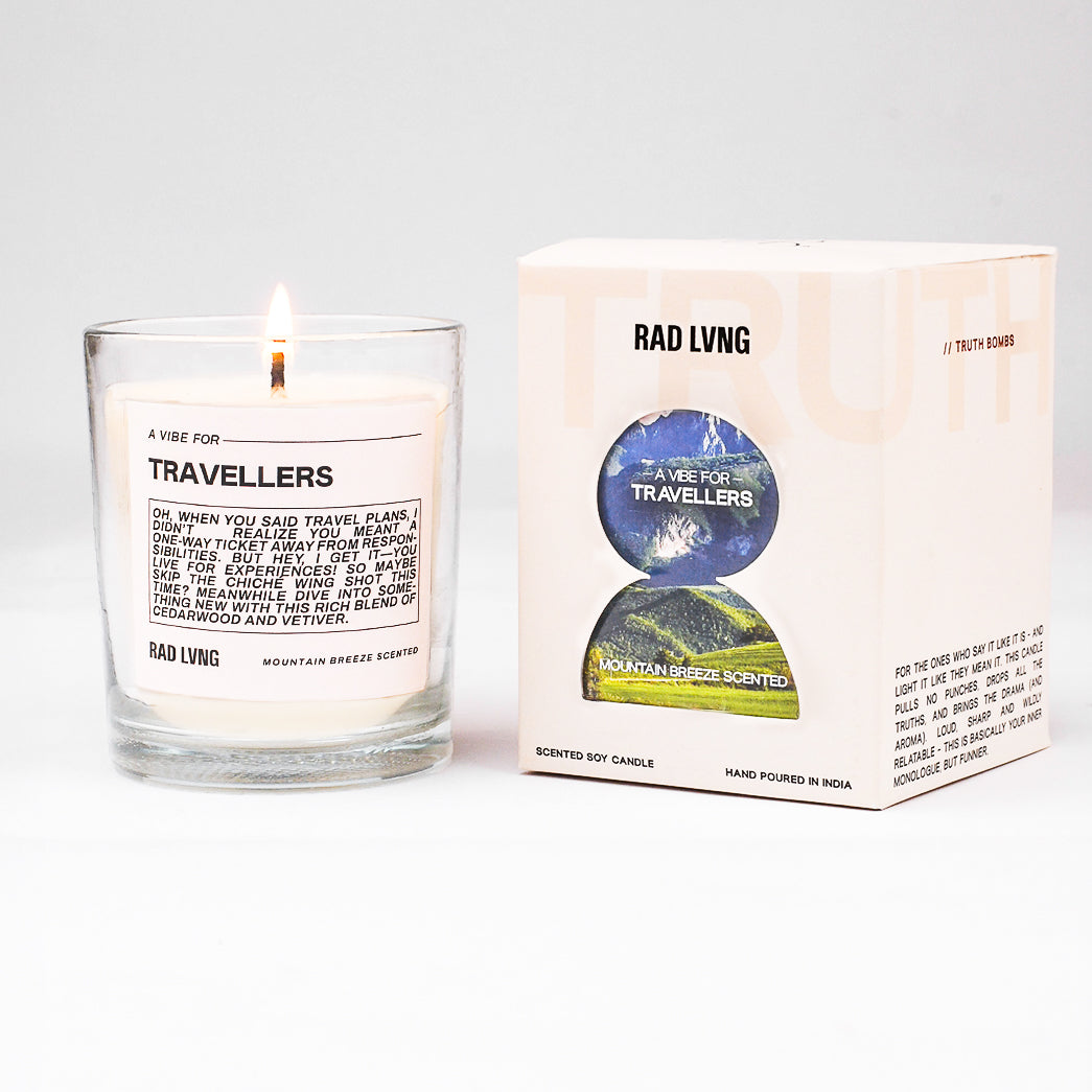 Travellers - Mountain Breeze Scented Candle