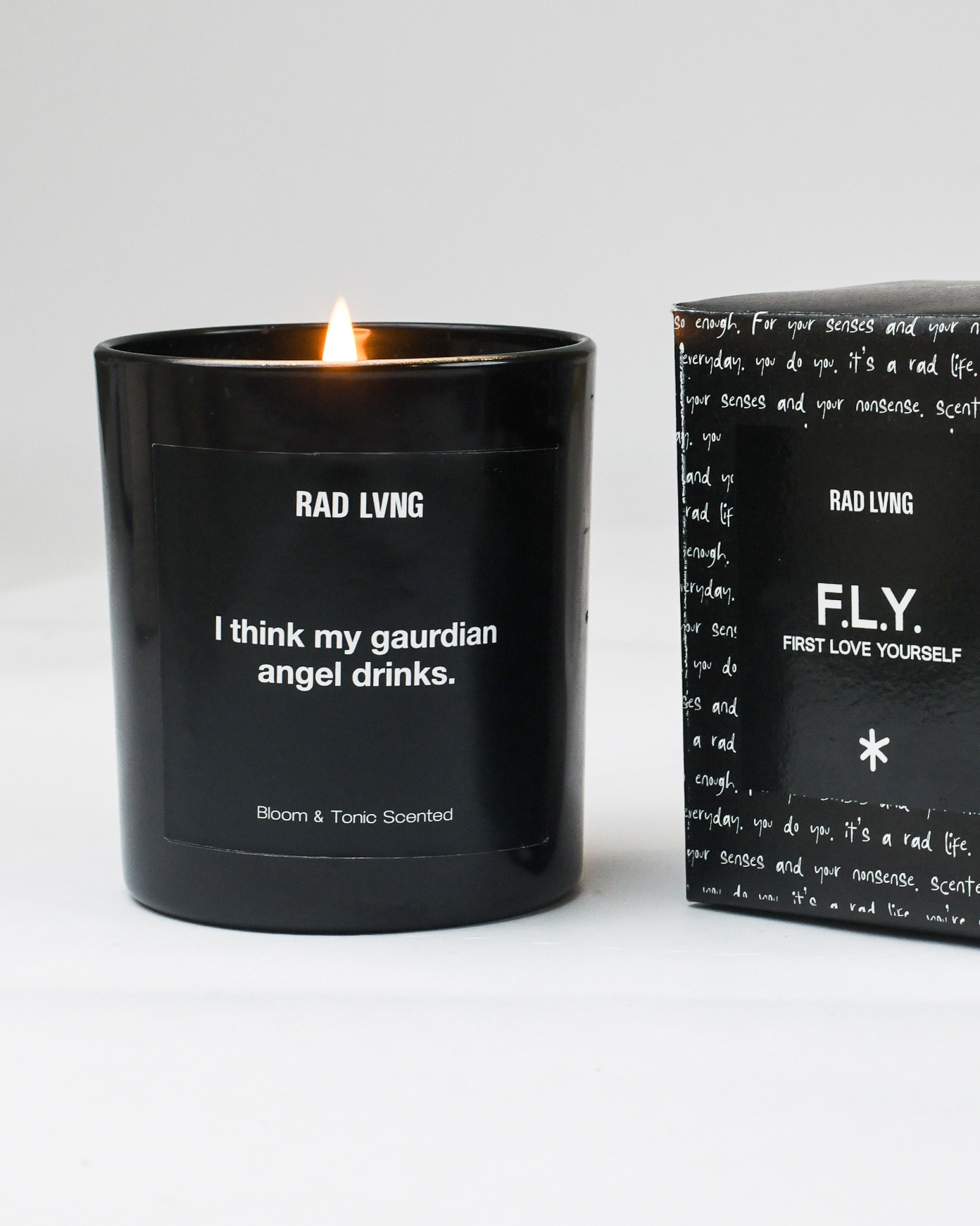 FLY #4 - Sparkling Mandarin Scented Candle