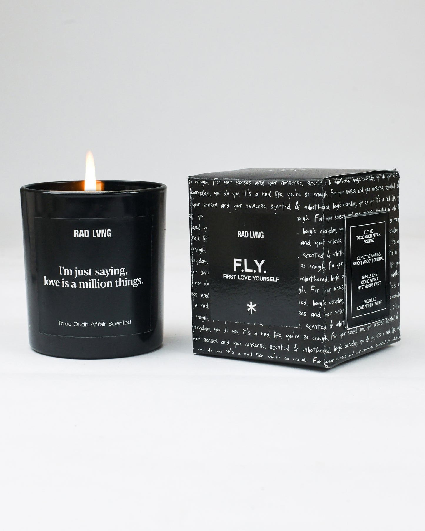 FLY #18 - Toxic Oudh Affair Scented Candle
