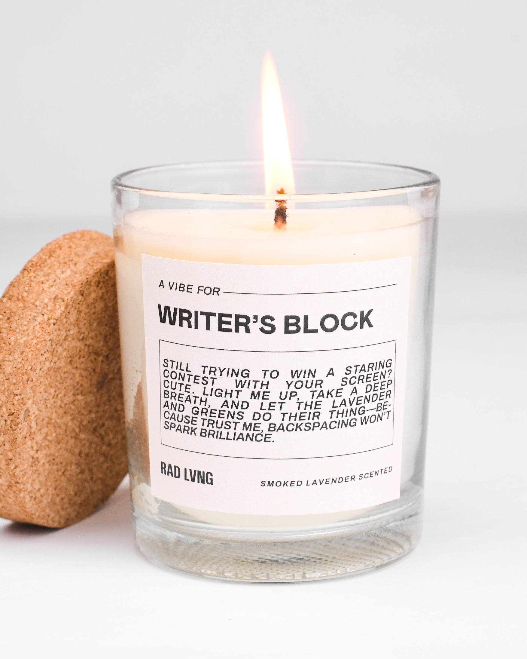 Writer's Block - Smoked Lavender Scented