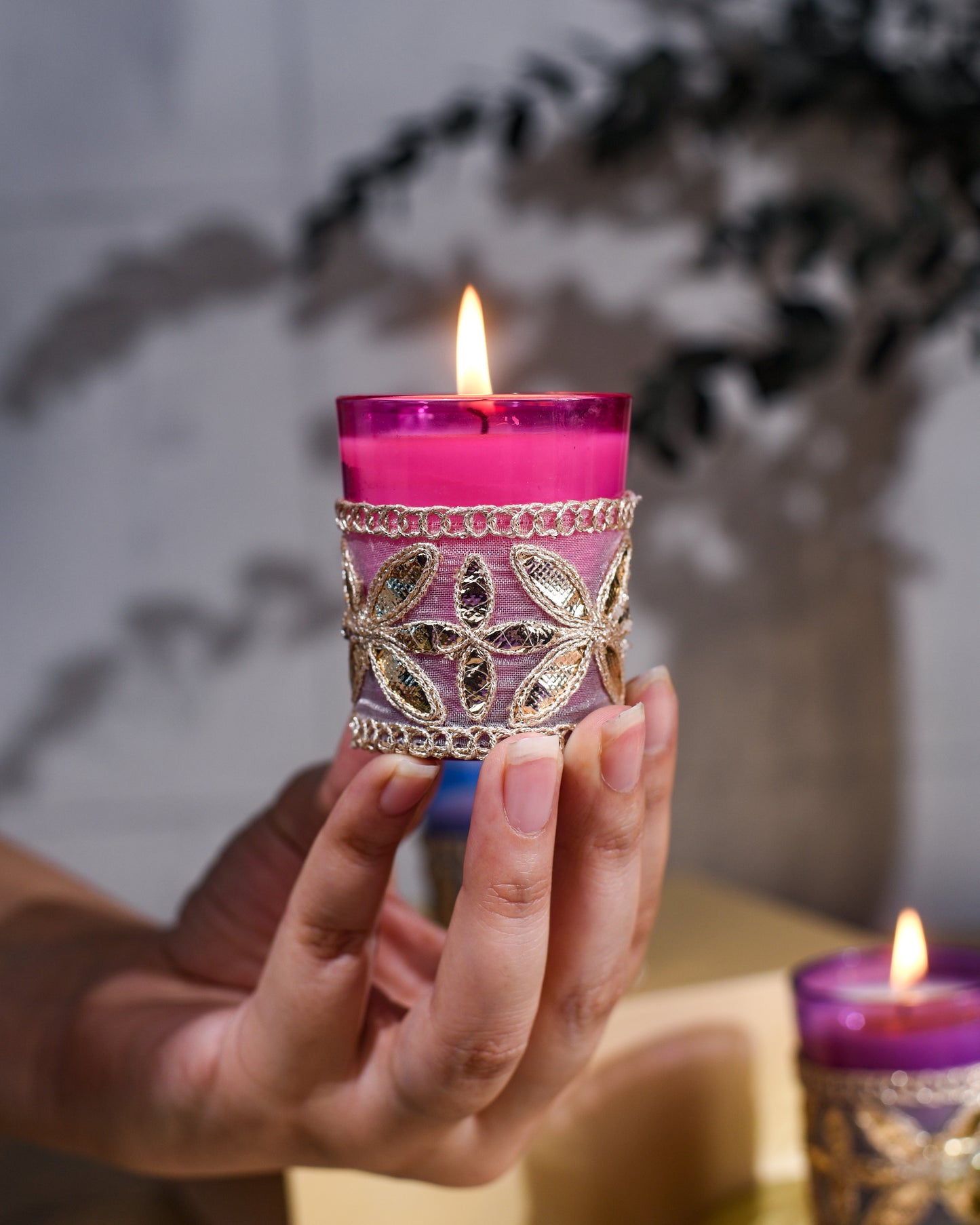 Gul - Gift Set of 4 Scented Candles