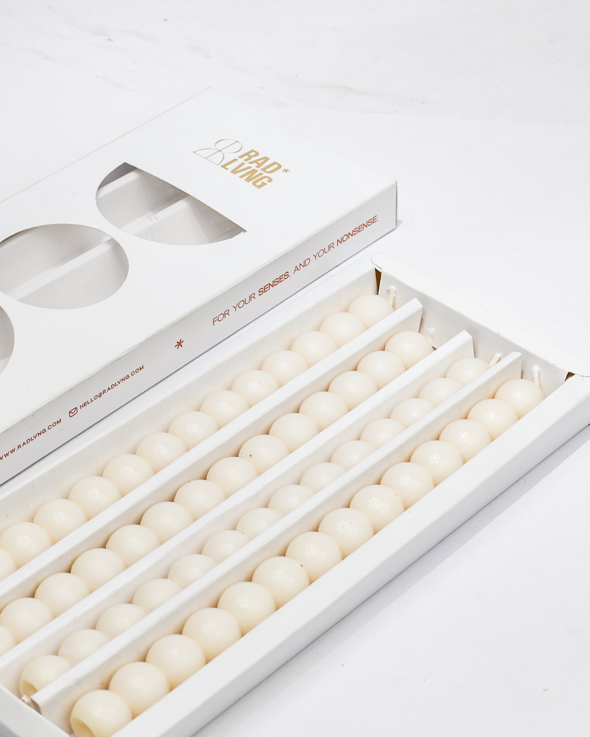 Bubbles Candlesticks - Set of 4