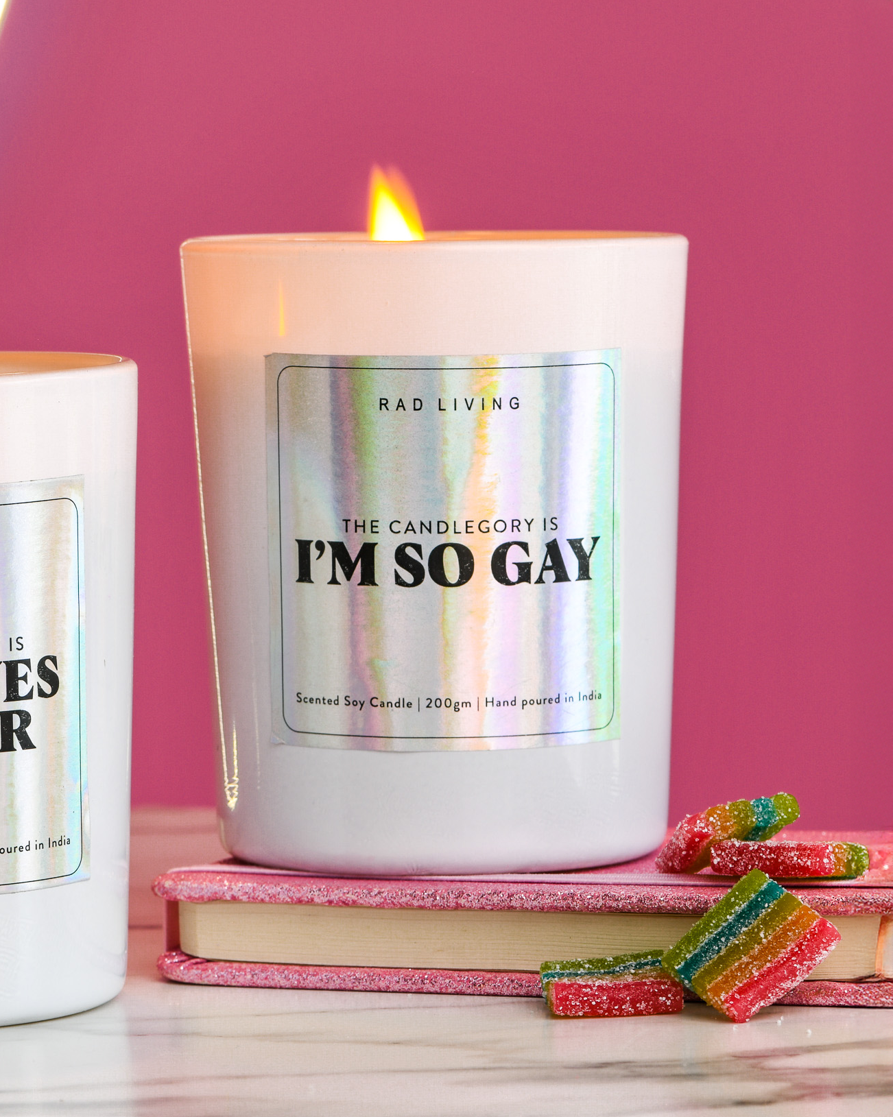 I'm So Gay Candle