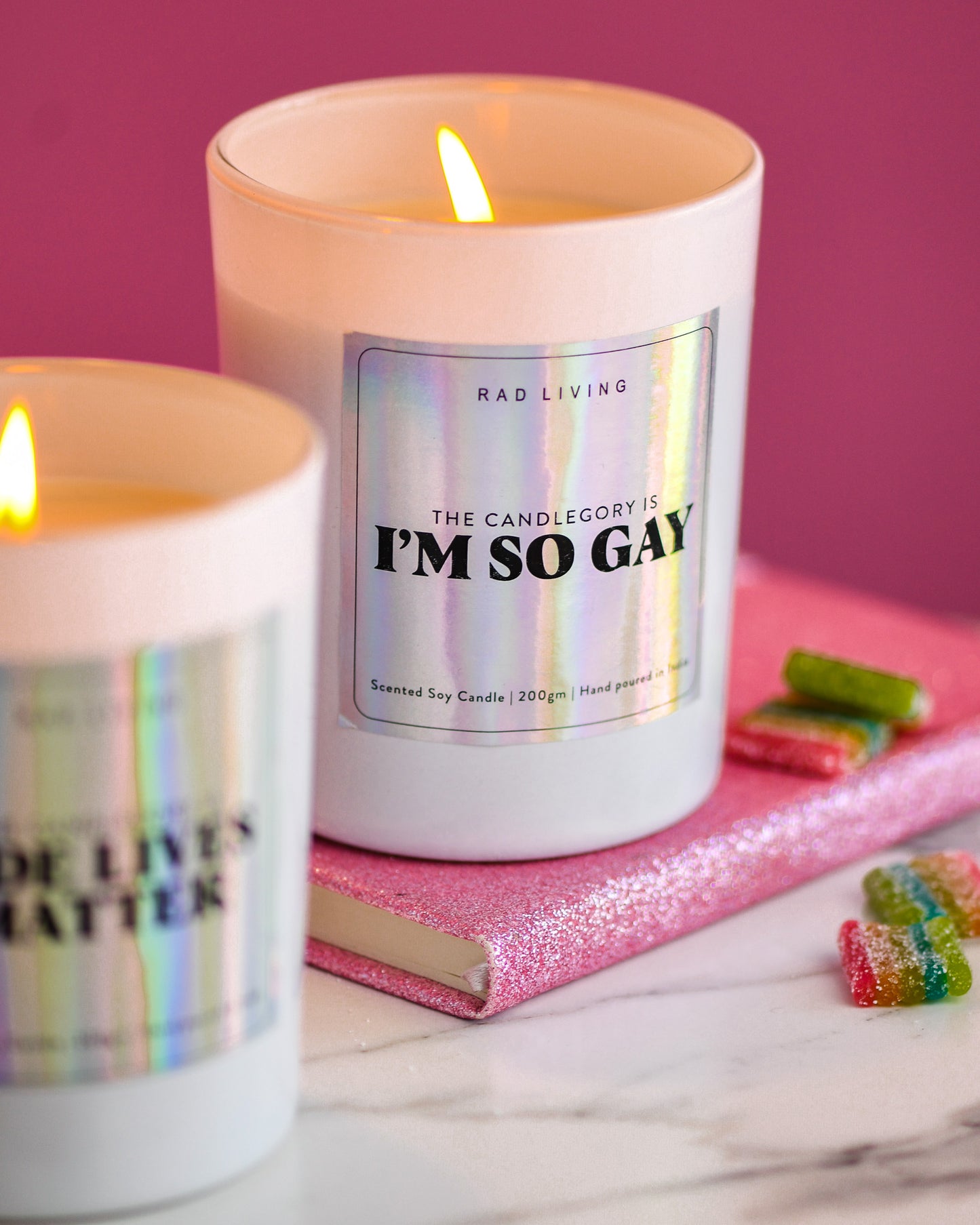 I'm So Gay Candle