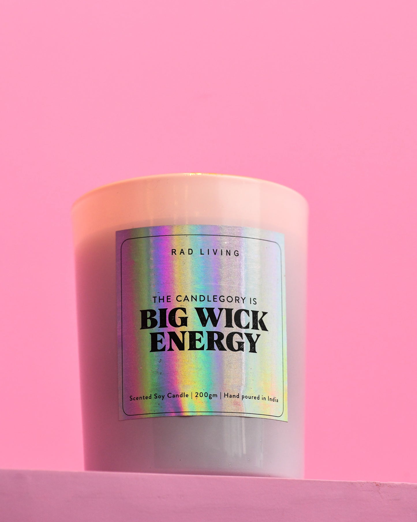Big Wick Energy Candle