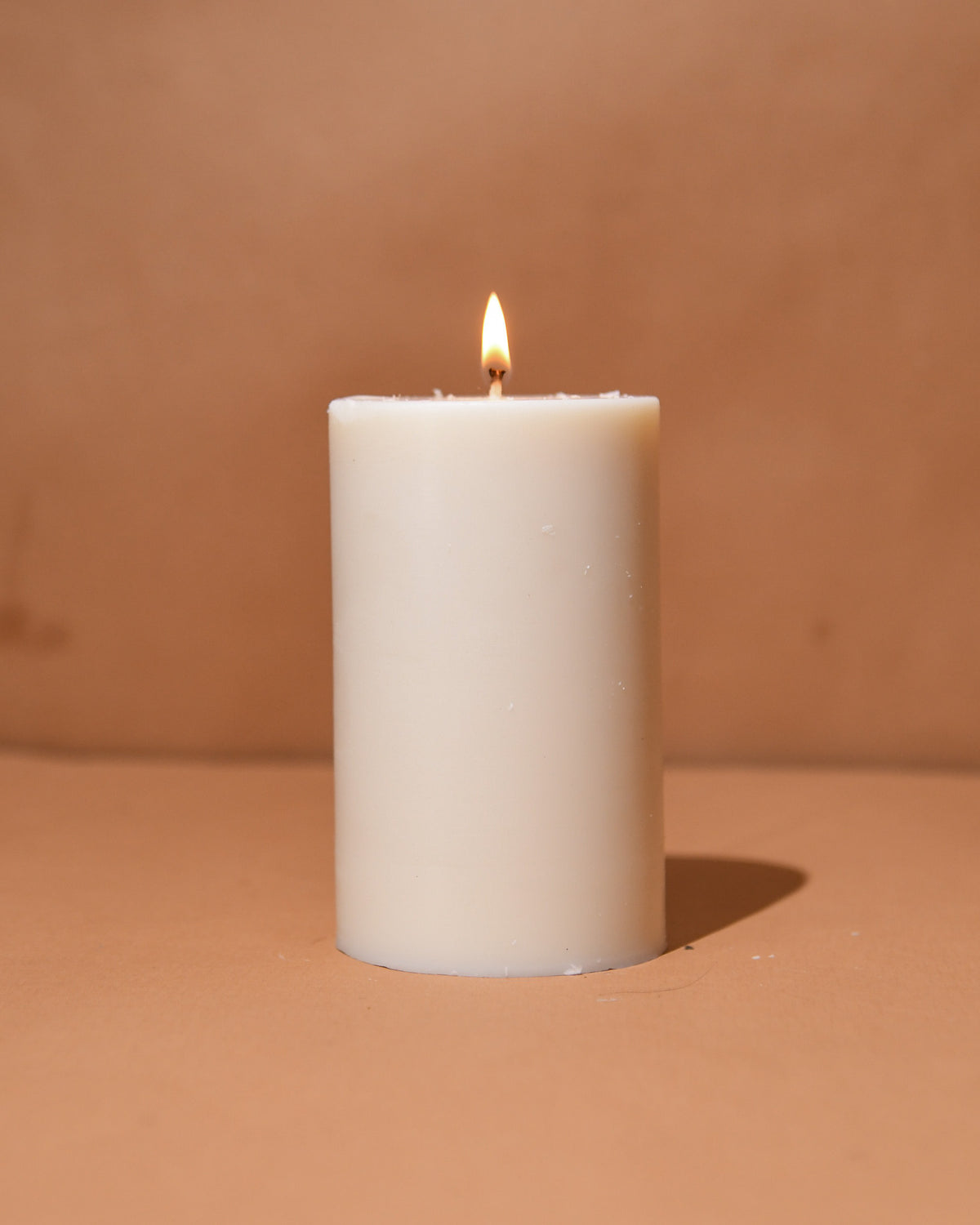 Unscented Pillar Candles