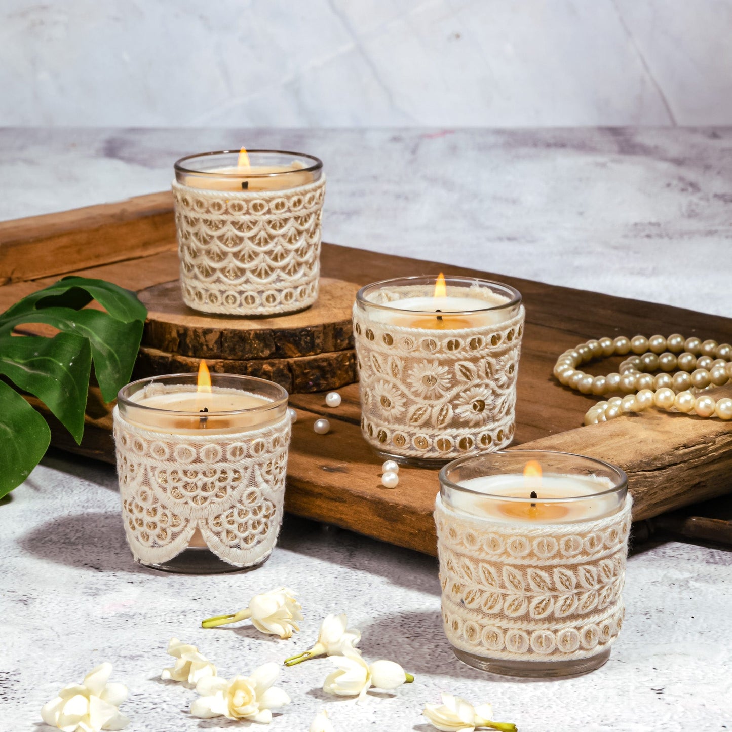 Mehfil - Set of 4 Votive Candles