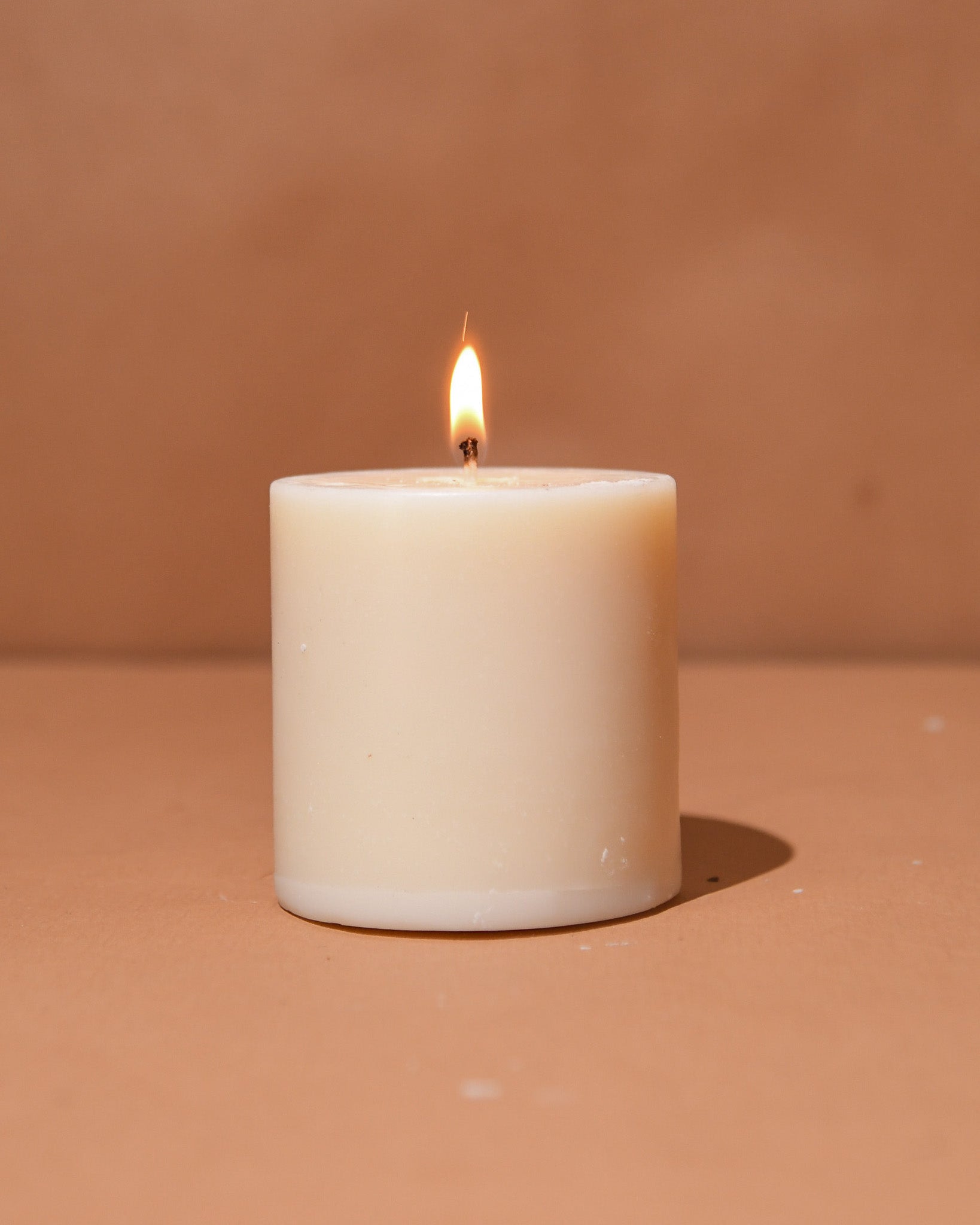 Unscented Pillar Candles