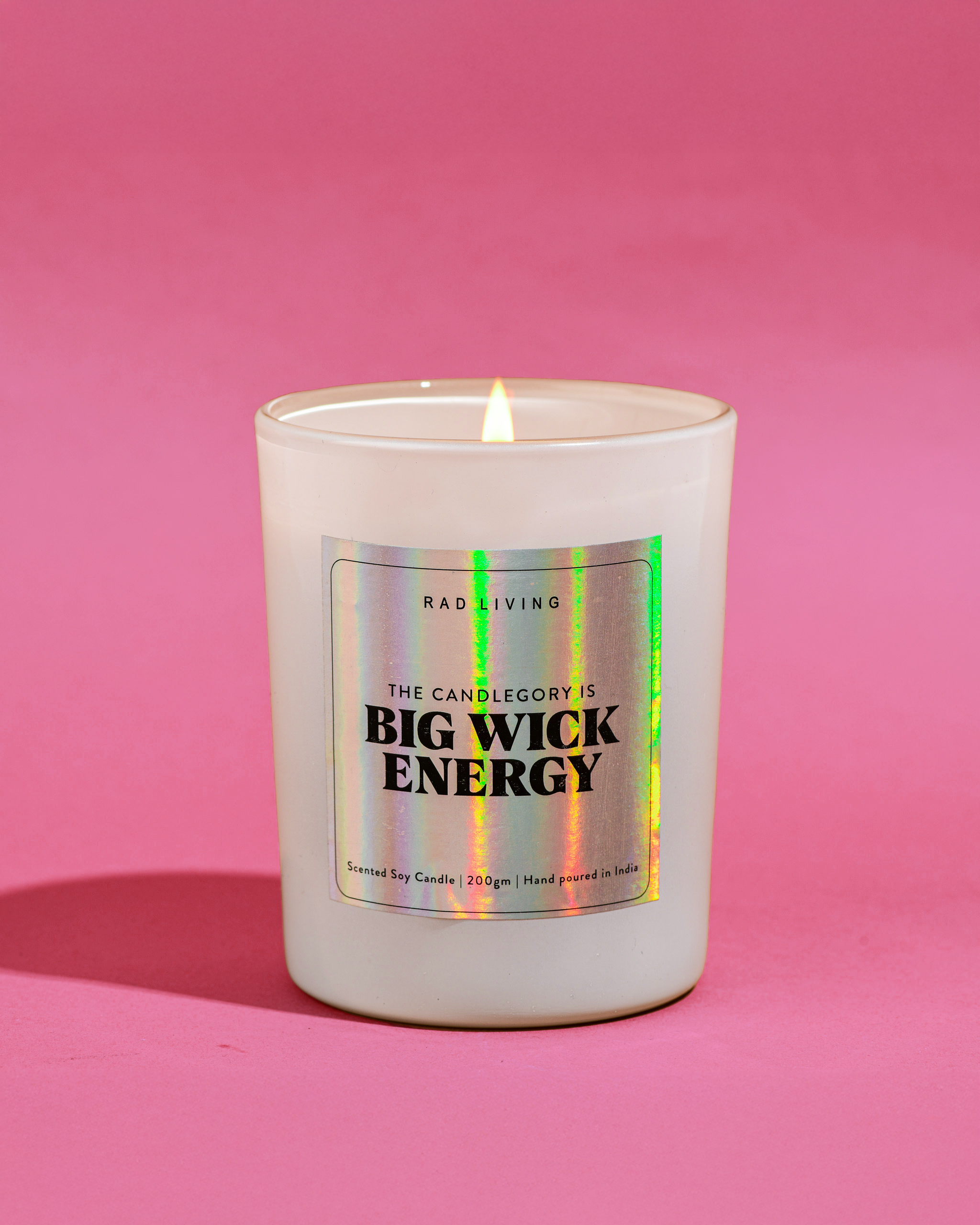 Big Wick Energy Candle