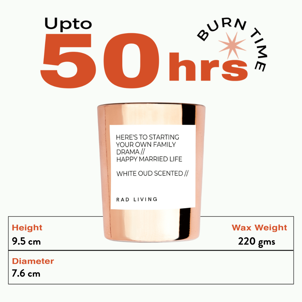 Happy Married Life - White Oud Scented
