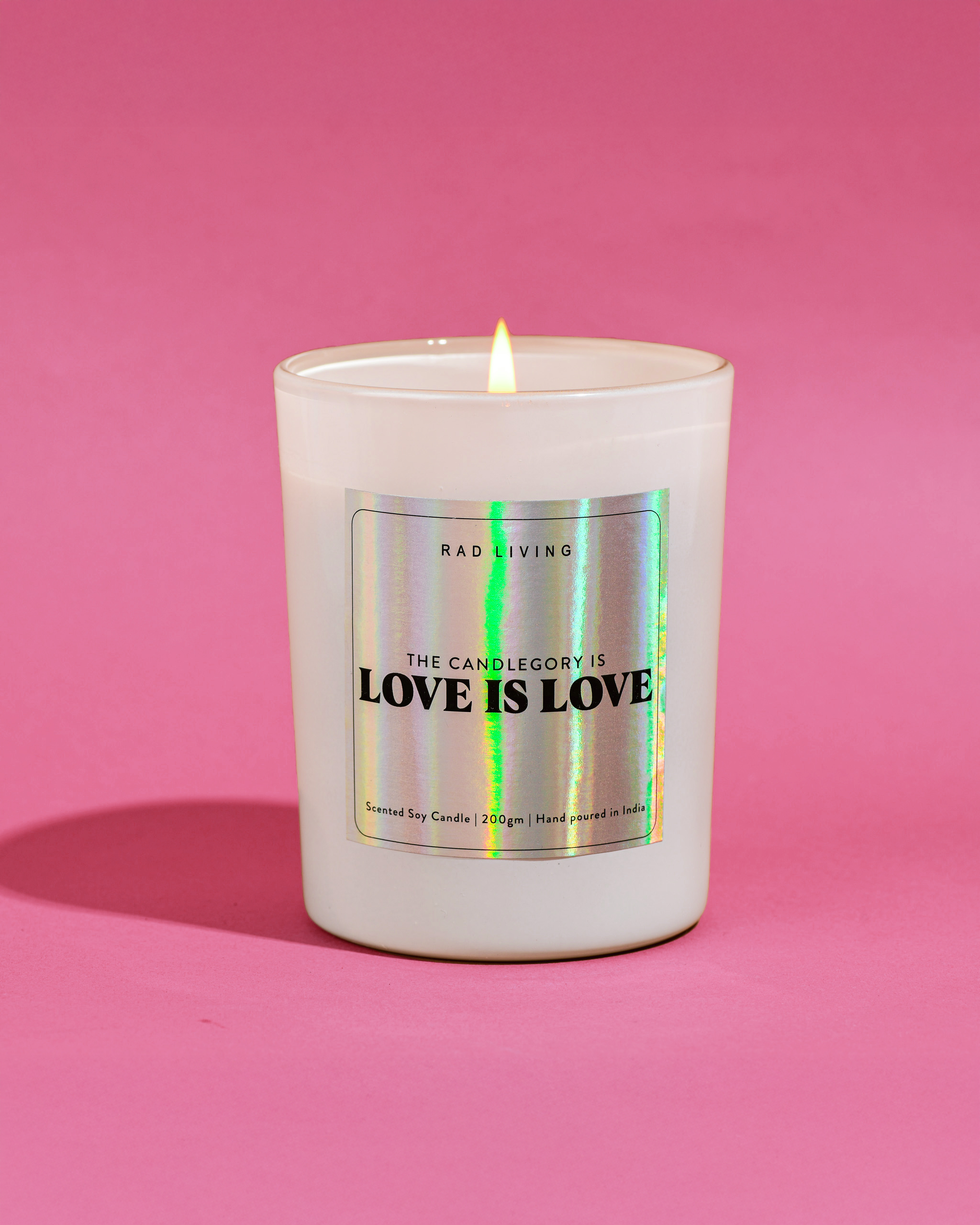 Love Is Love Candle