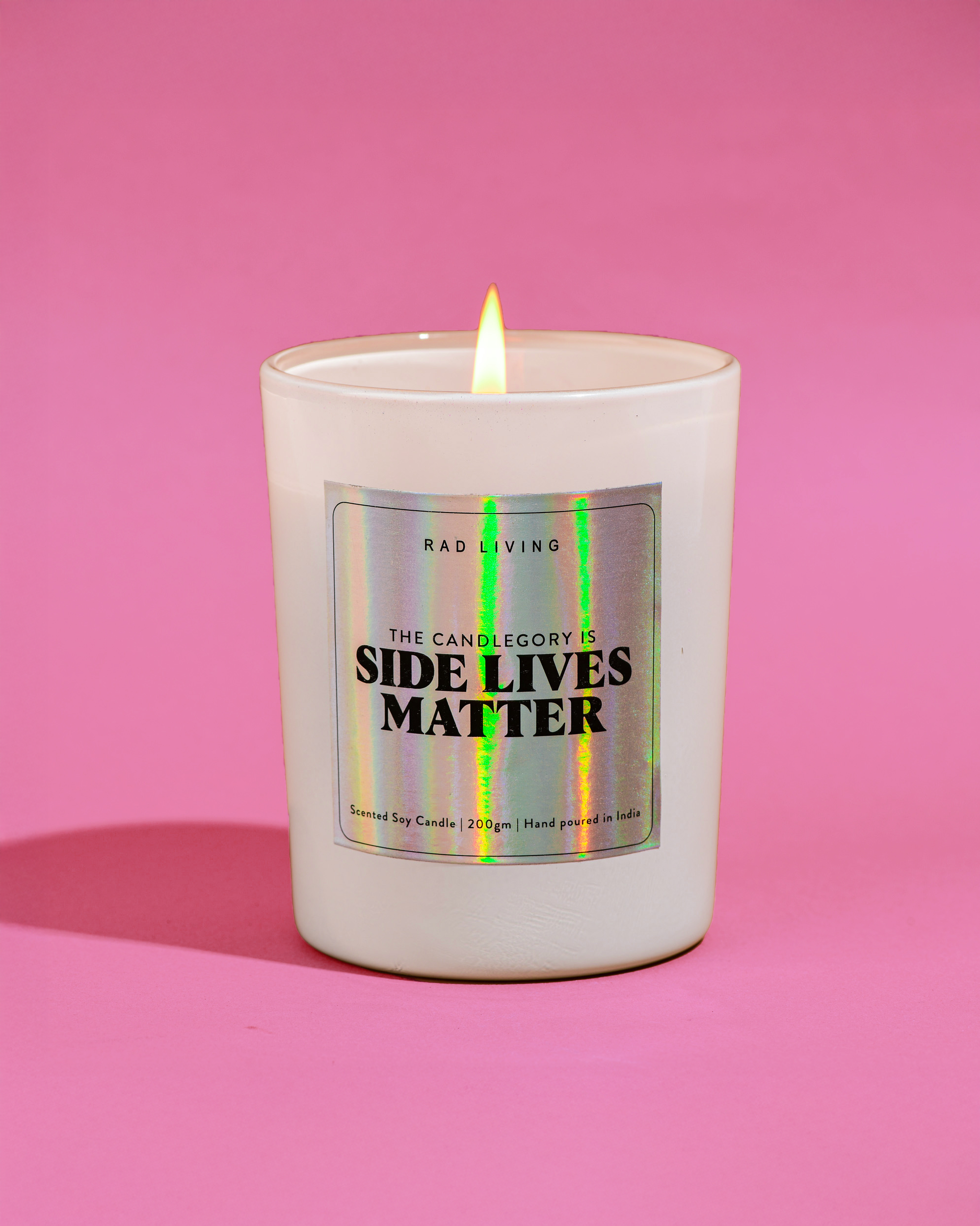 Side Lives Matter Candle