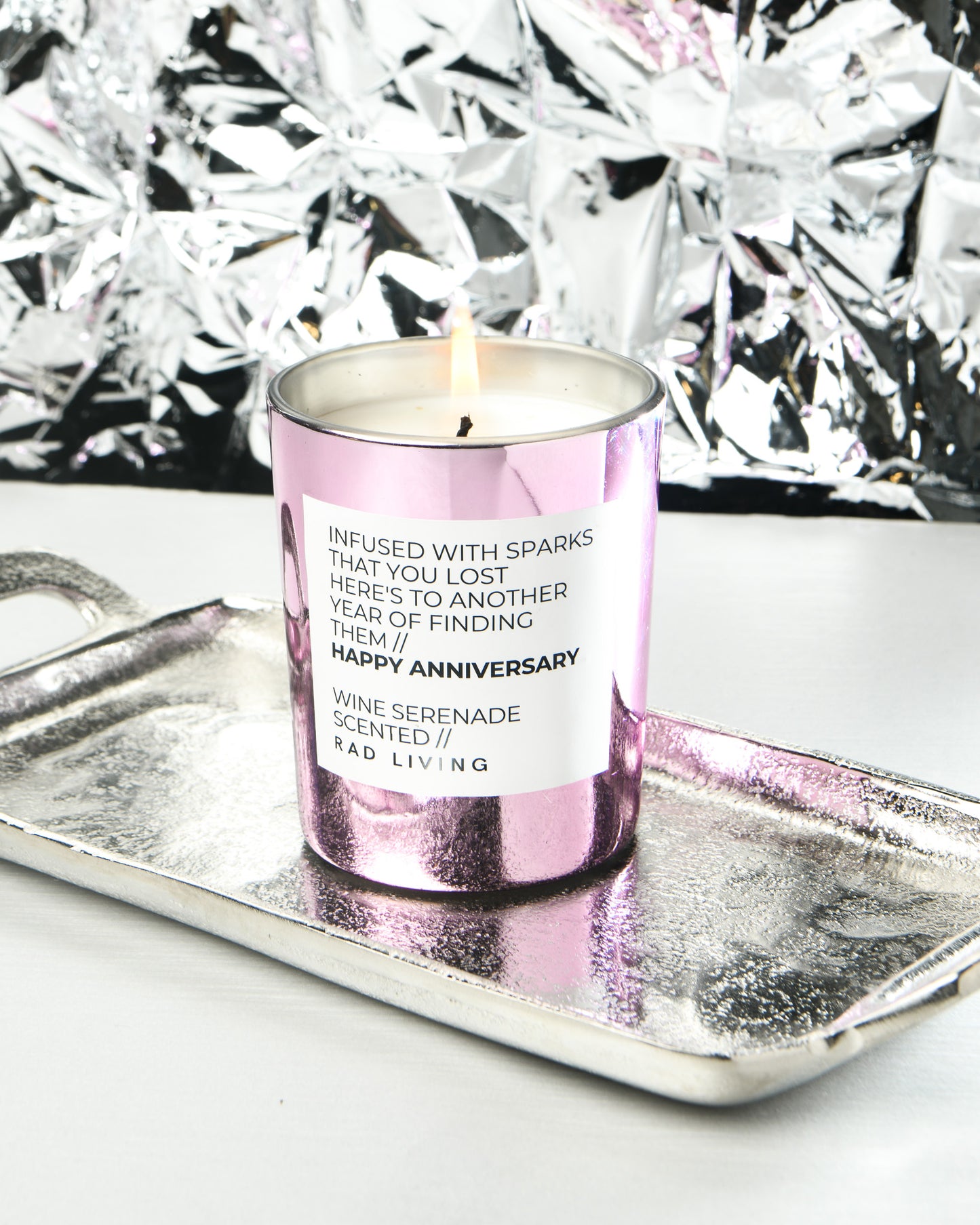 Happy Anniversary - Wine Serenade Scented