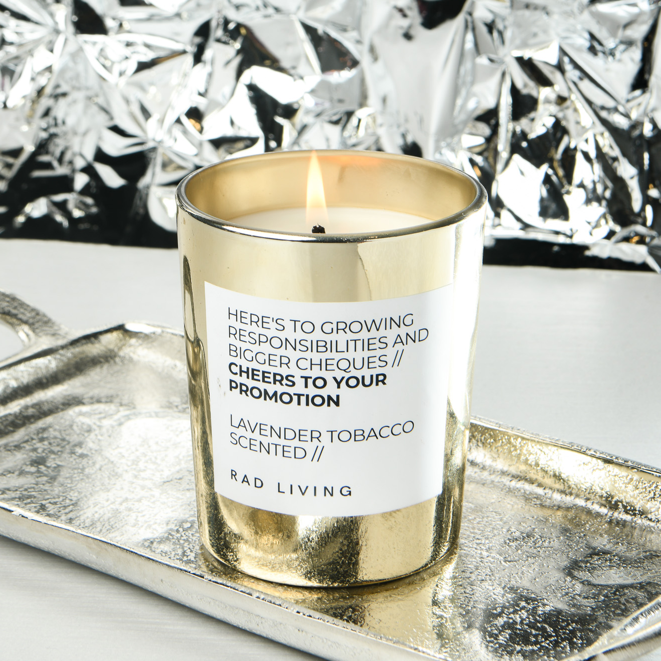 Cheers To Your Promotion - Lavender Tobacco Scented