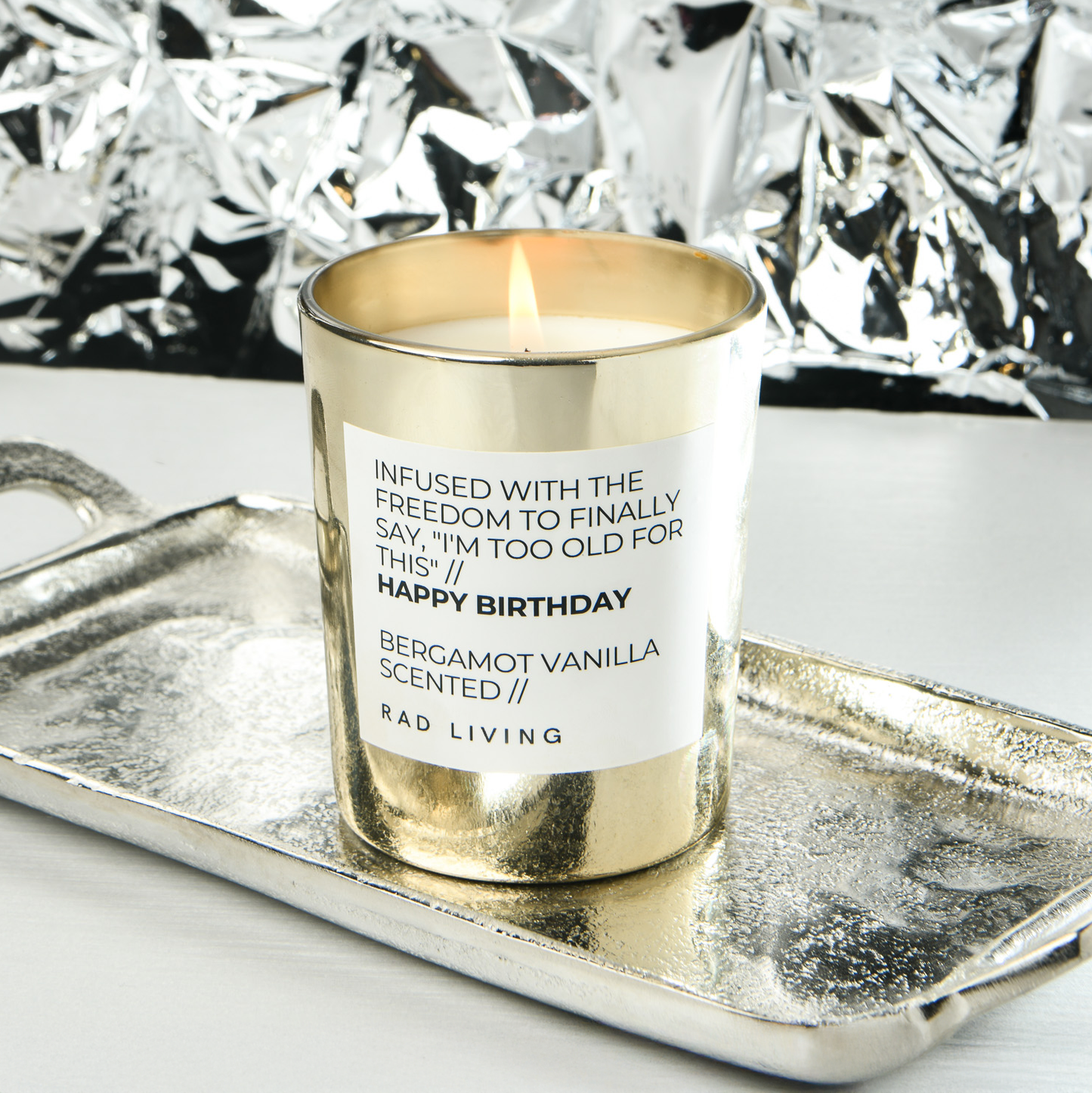 Happy Birthday - Bergamot Vanilla Scented