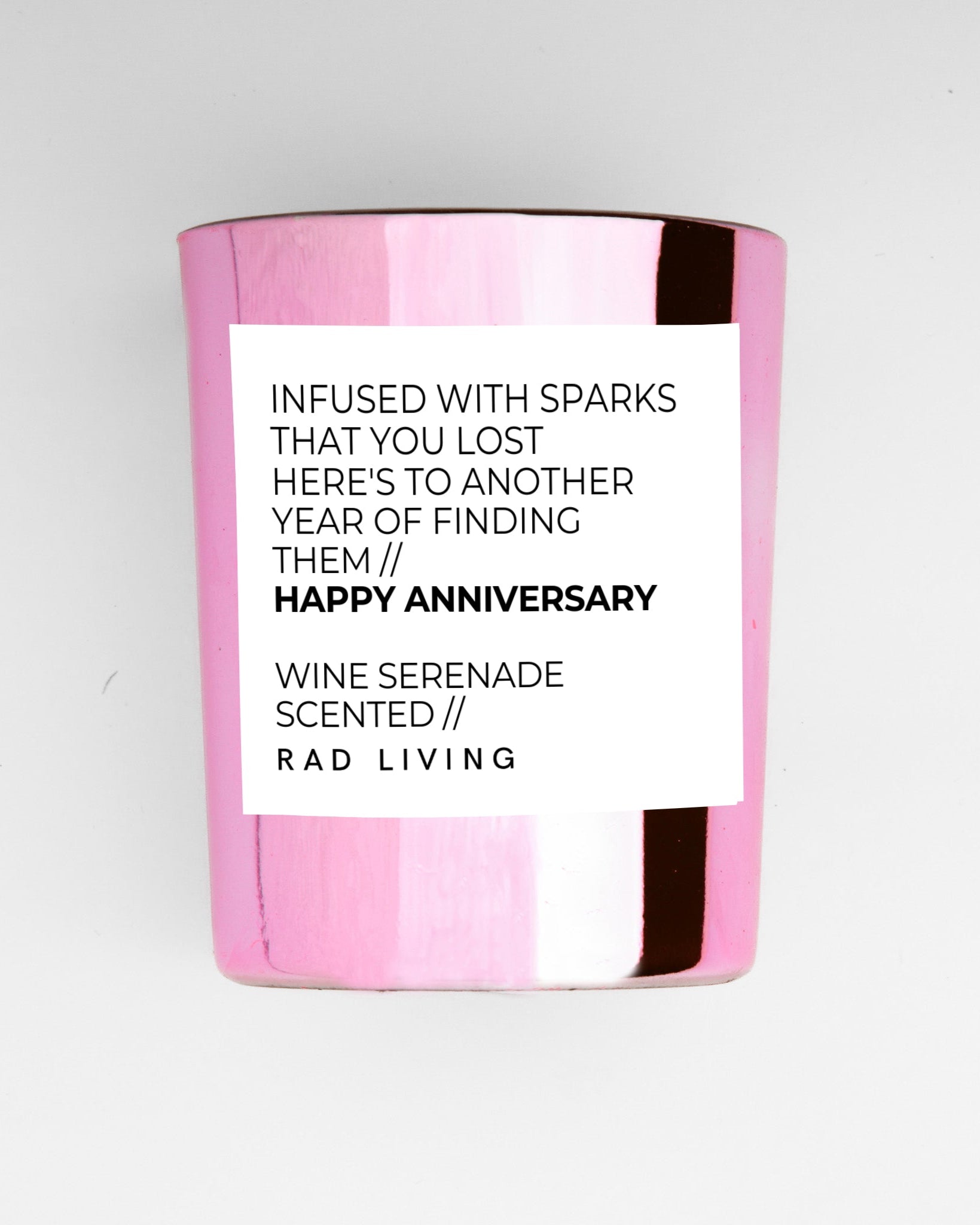 Happy Anniversary - Wine Serenade Scented