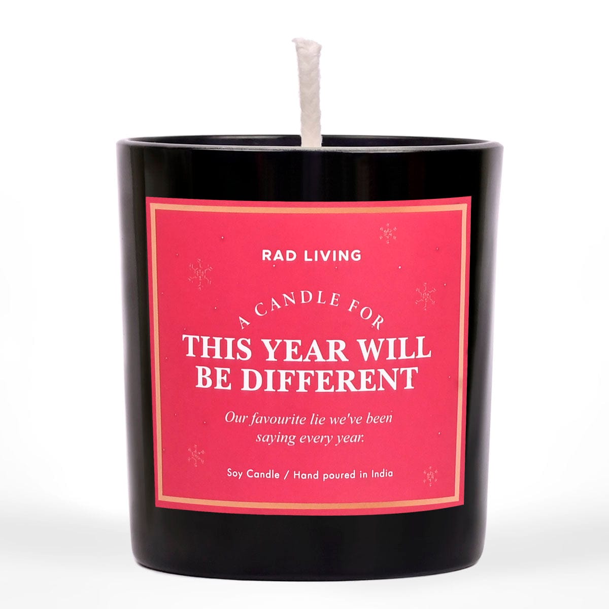 This Year Will Be Different - Saltwater Sea musk Scented Candle