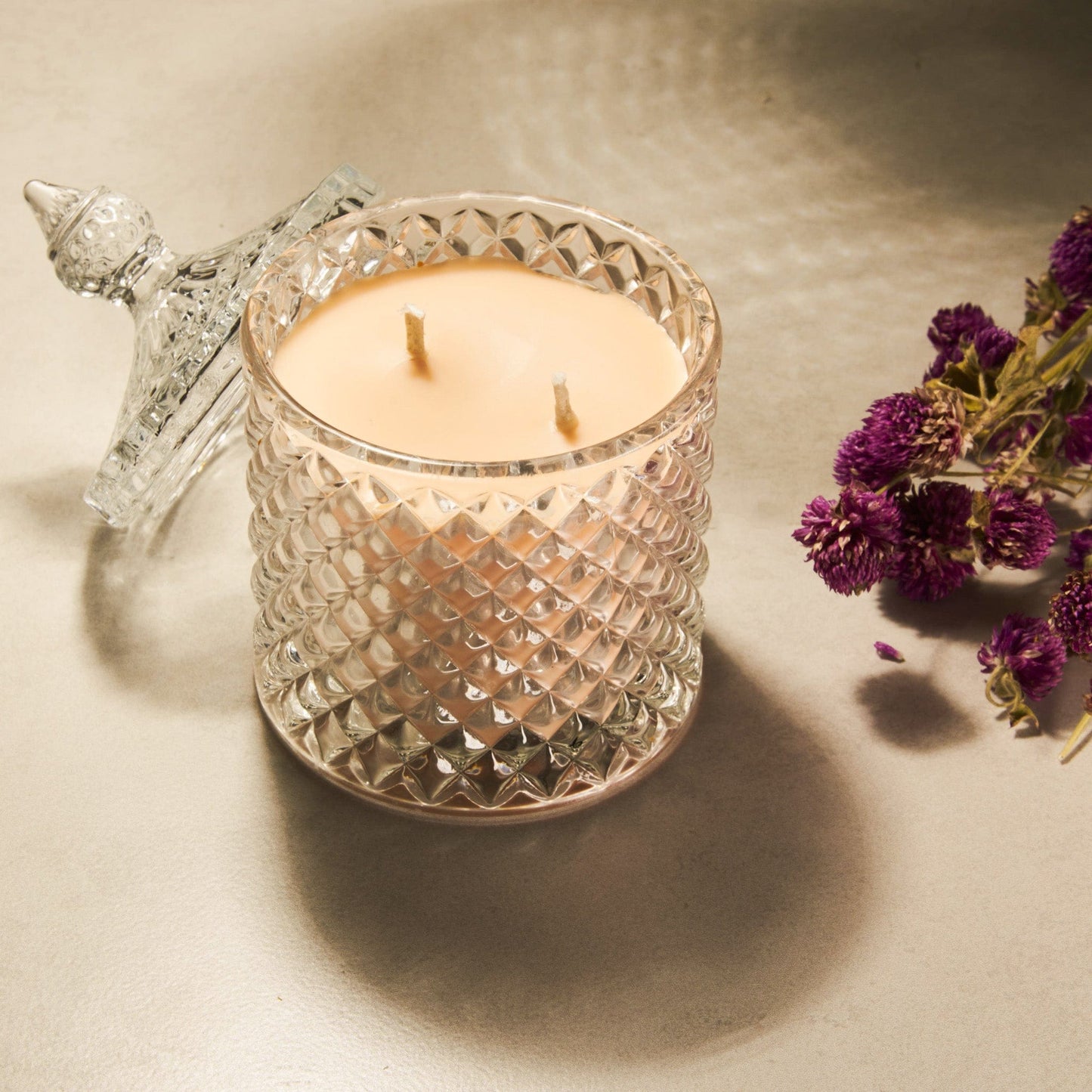 Illuminate - Jasmine Scented 2 Wick Candle jar