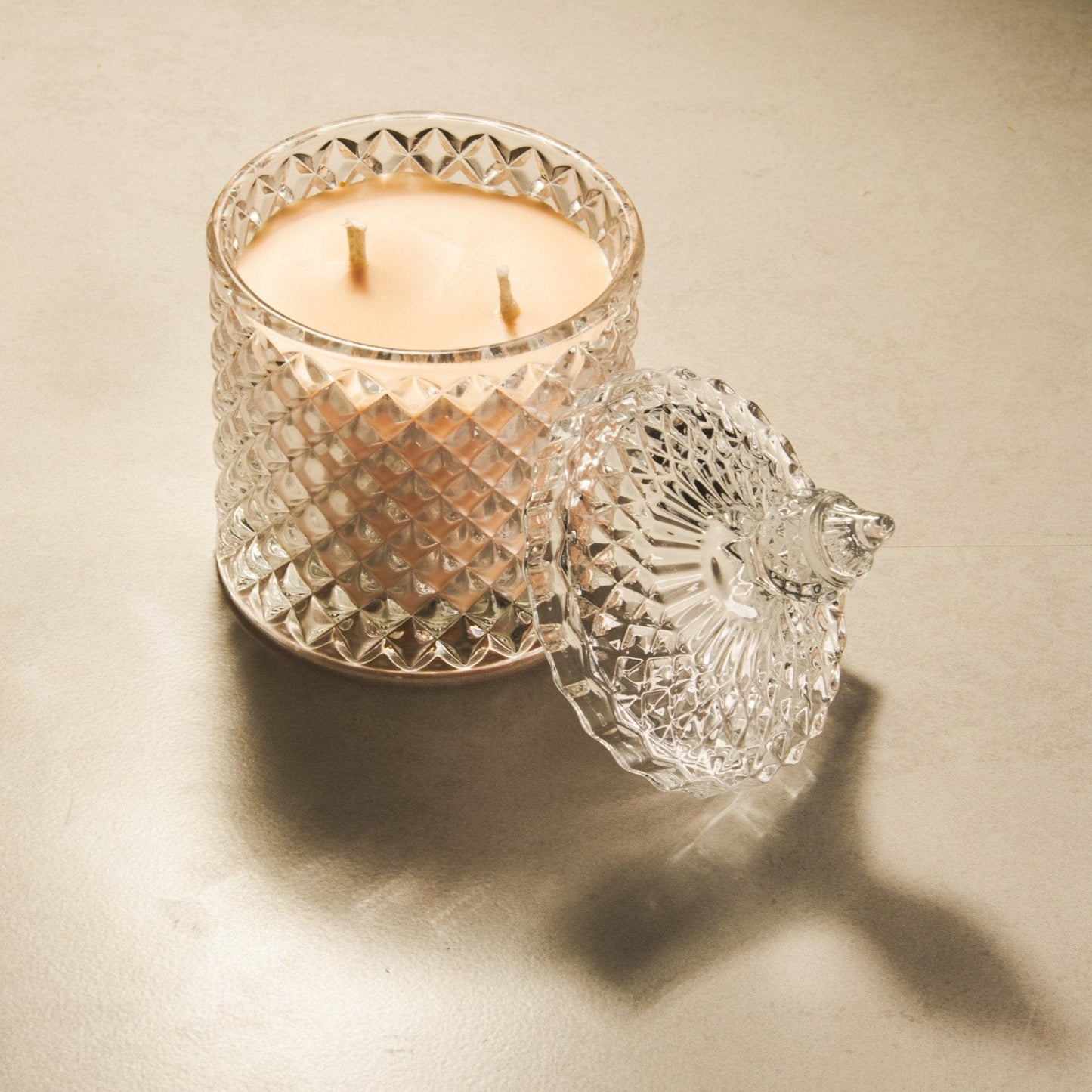Jasmine Scented 2 wick Diwali Candles