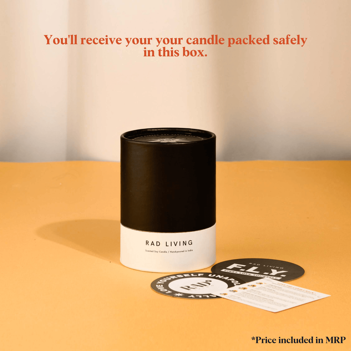 FLY #7 - British Tea Rose Scented Candle