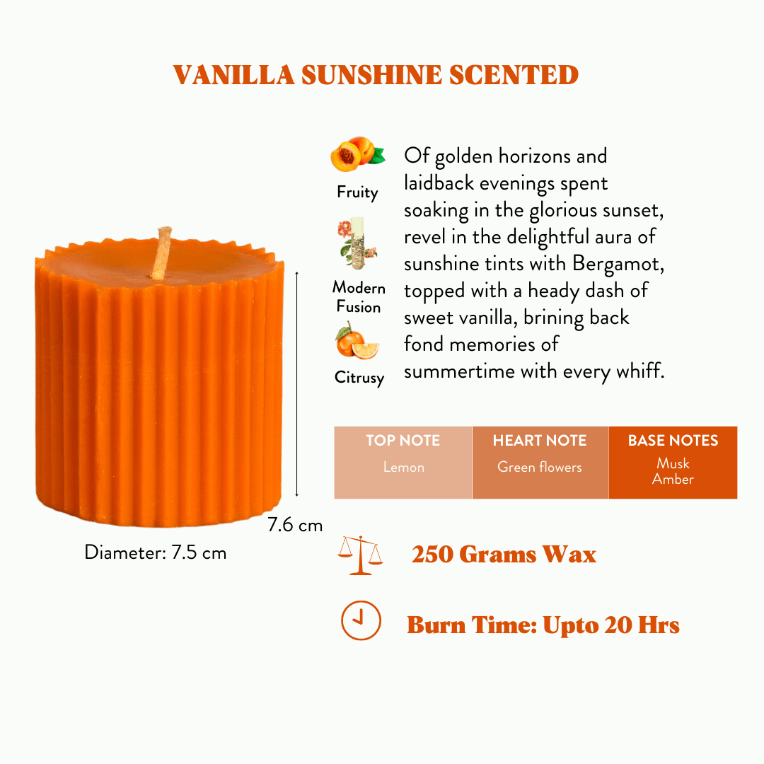 Faith - Vanilla Sunshine Scented Candle
