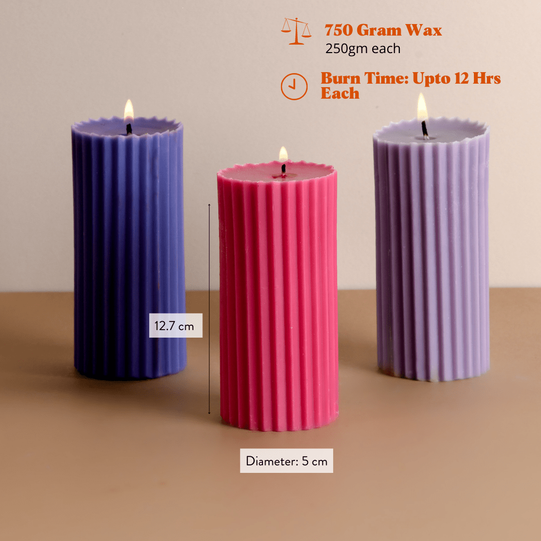 Mindflowers - Combo of 3 scented 'Belief' Candles