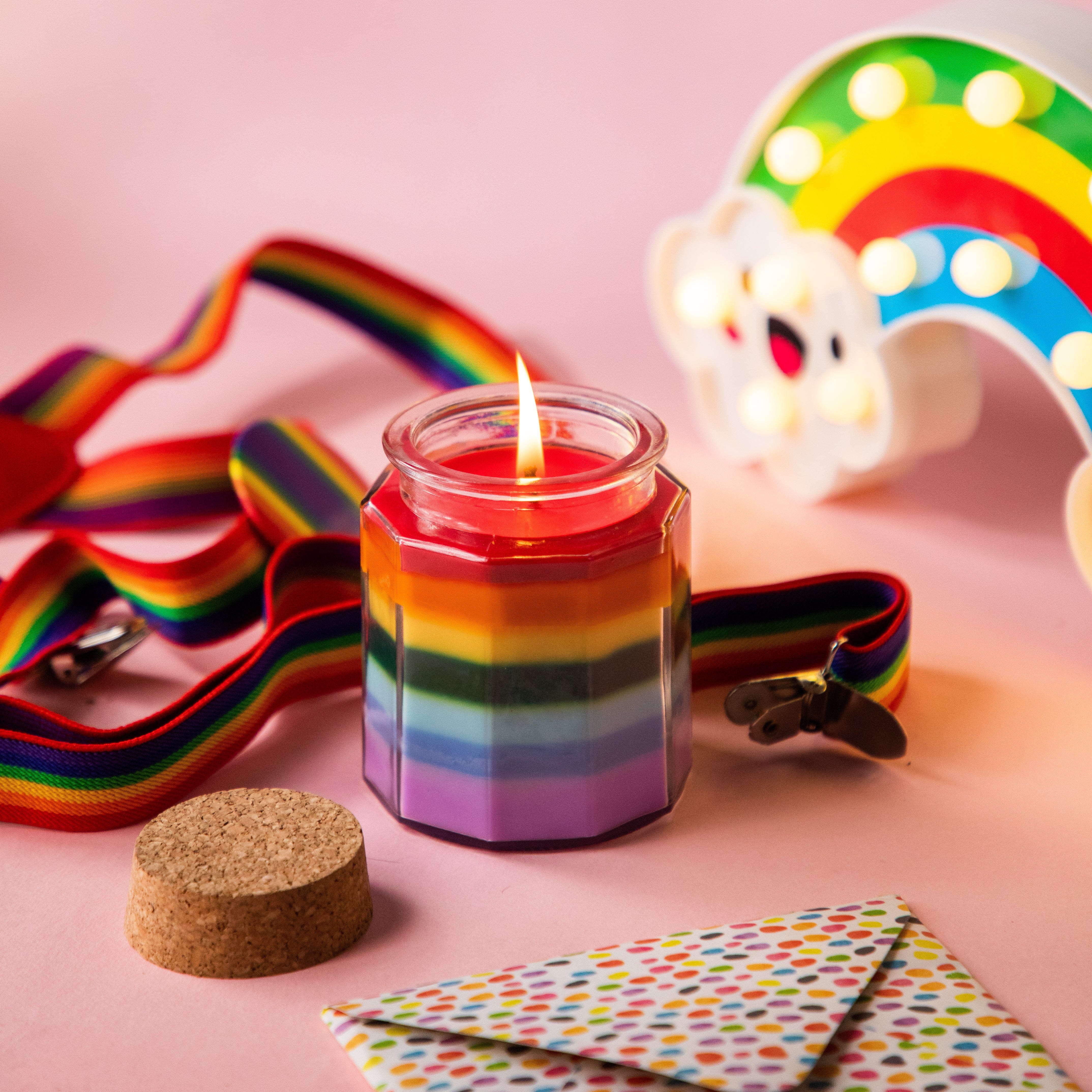 The Pride Parade Candle