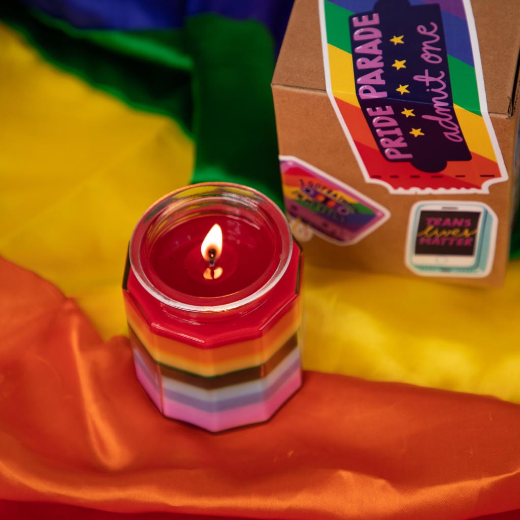 The Pride Parade Candle