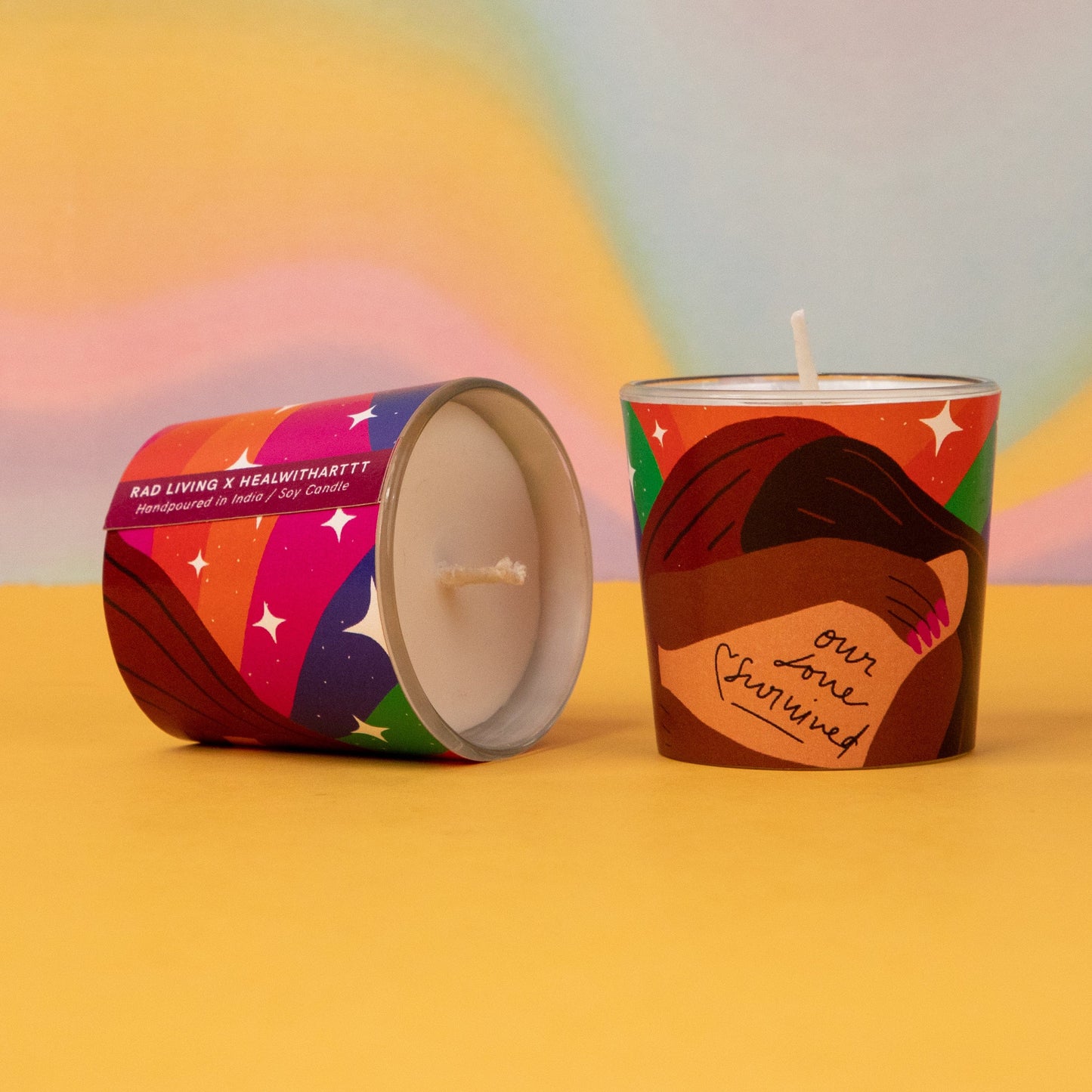 #EverydayPRIDE - Set of 4 Scented Votive Candles