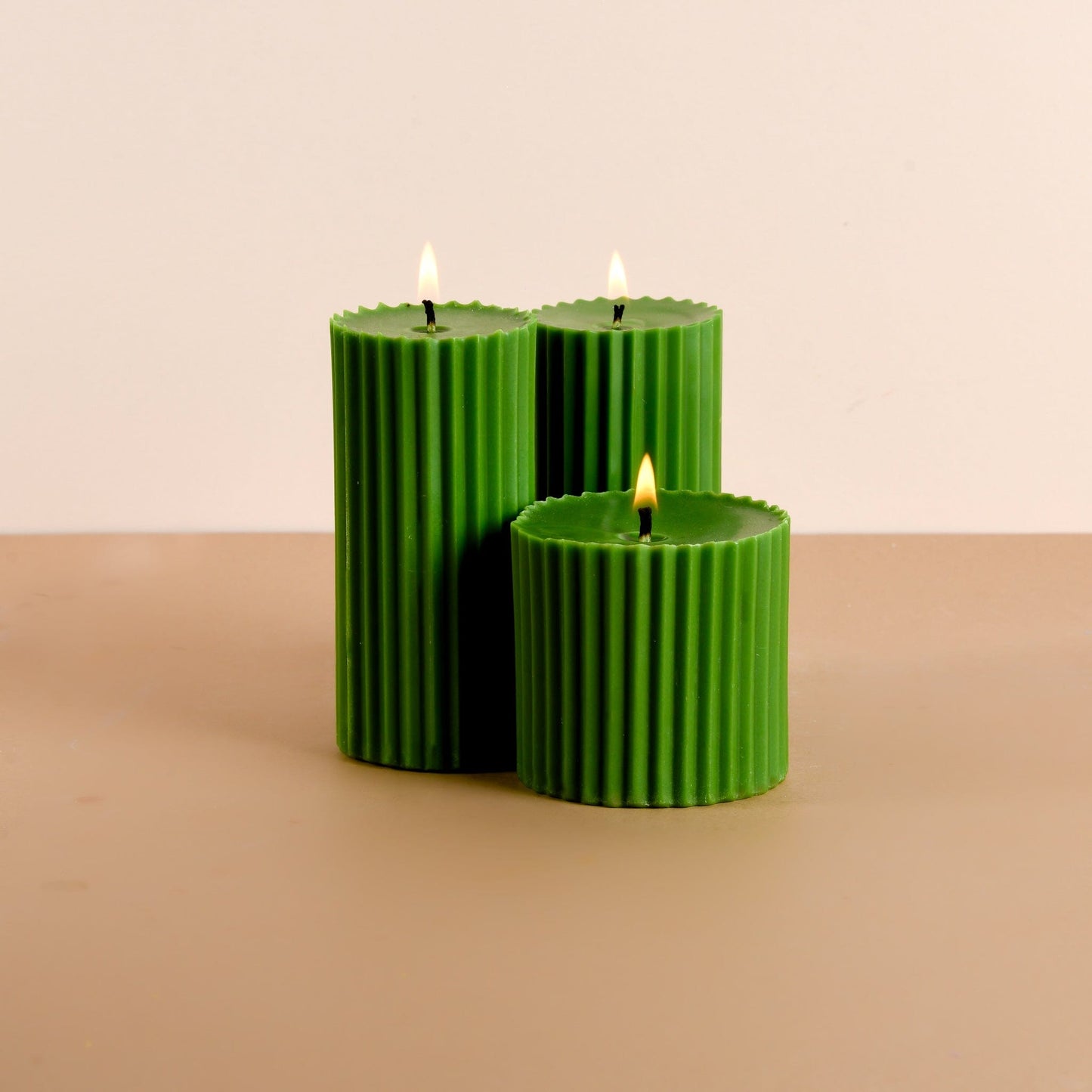 Combo of 2 'Belief' & 1 'Faith' Scented Candles - Vanilla Sunshine Scented