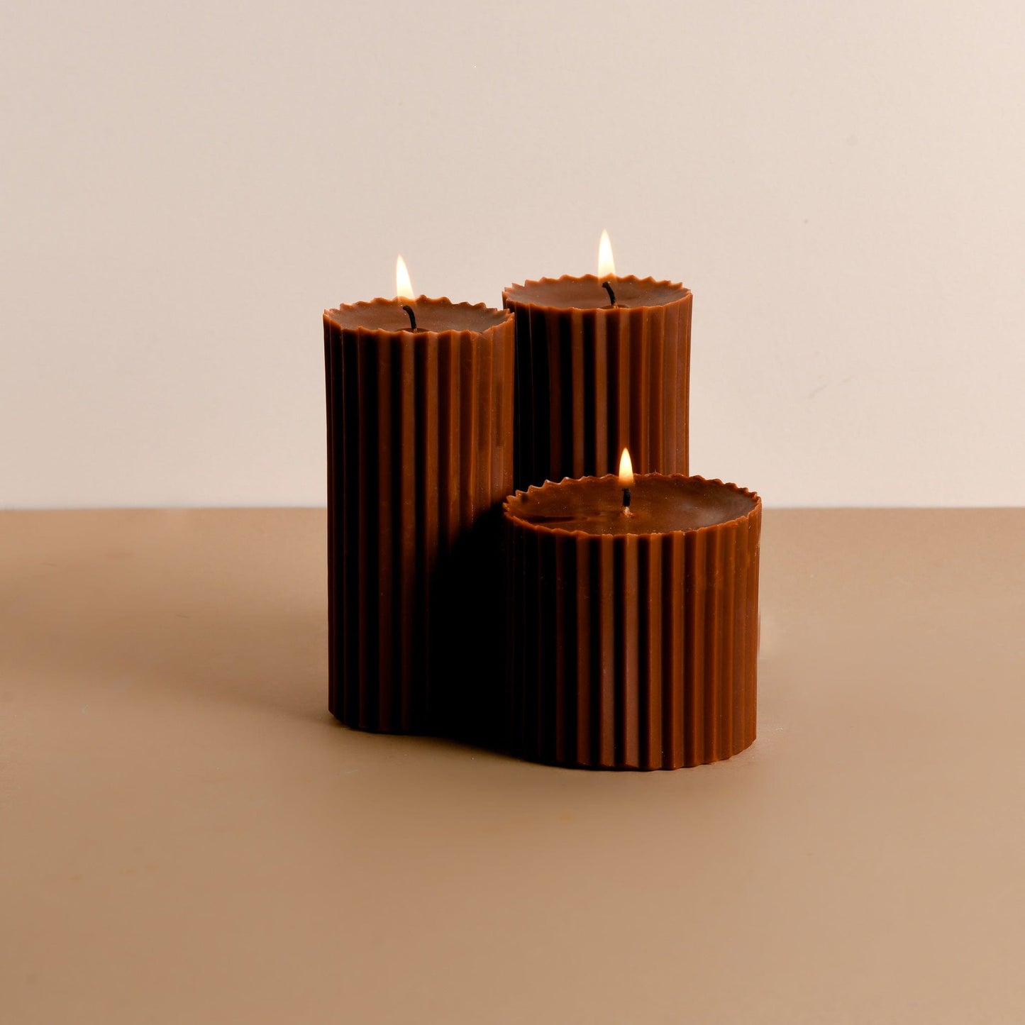 Combo of 2 'Belief' & 1 'Faith' Scented Candles - Vanilla Sunshine Scented