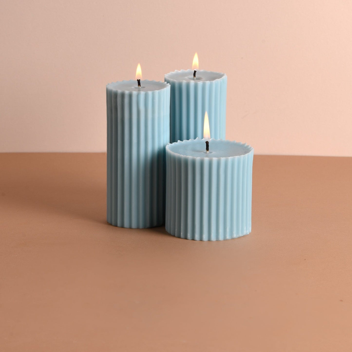 Combo of 2 'Belief' & 1 'Faith' Scented Candles - Vanilla Sunshine Scented
