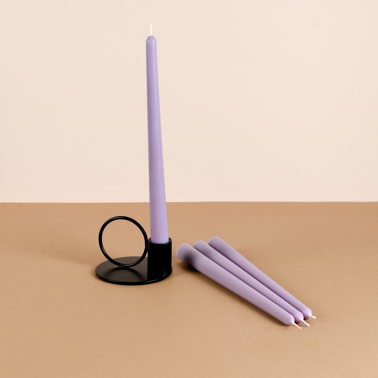 Set of 4 Ivory Tapered Candles - 13 Colour and Fragrance Options