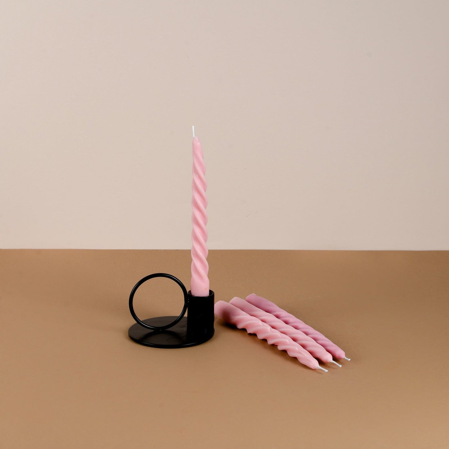 Set of 4 Twirl Taper Candles - 9 Colour and Fragrance Options