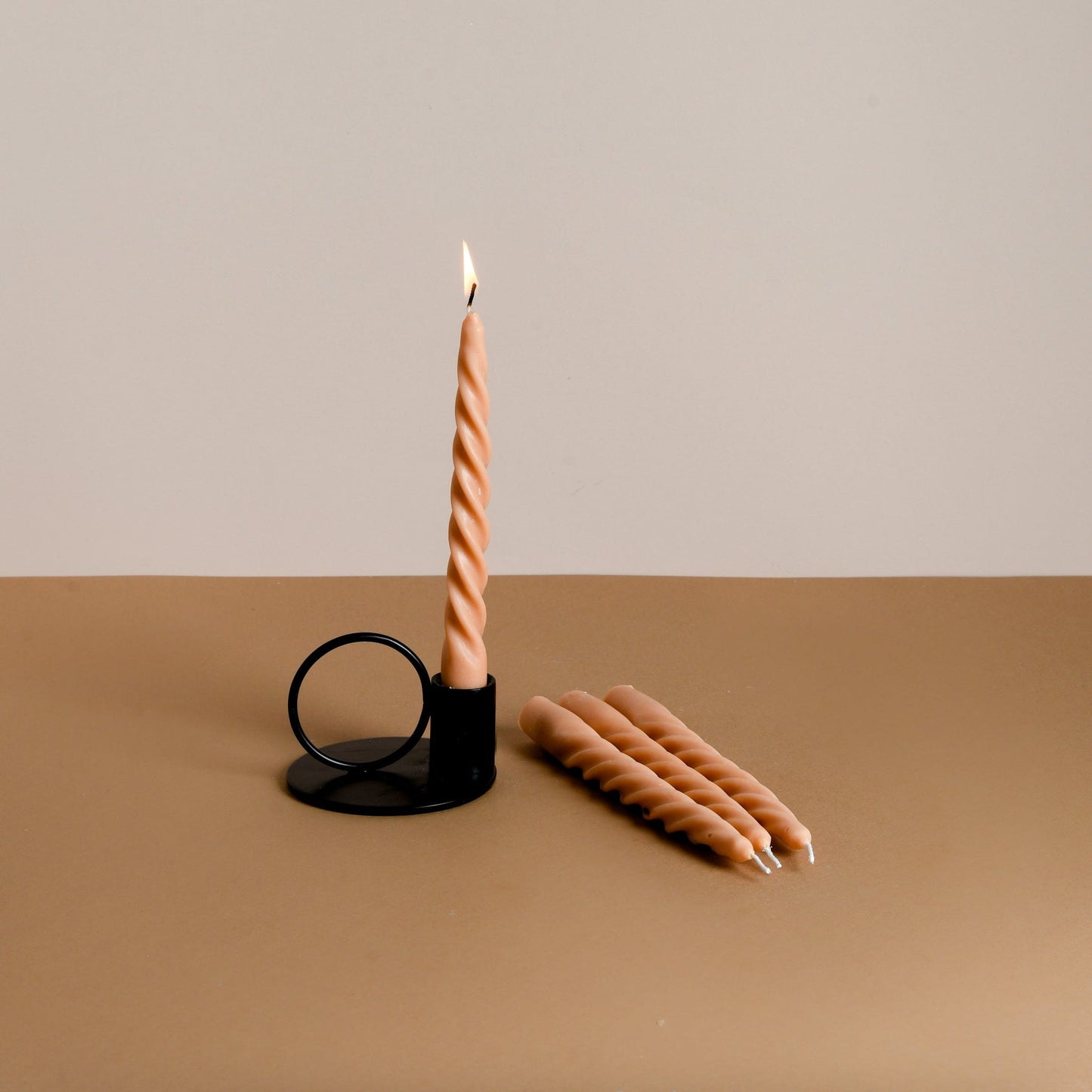 Set of 4 Twirl Taper Candles - 9 Colour and Fragrance Options