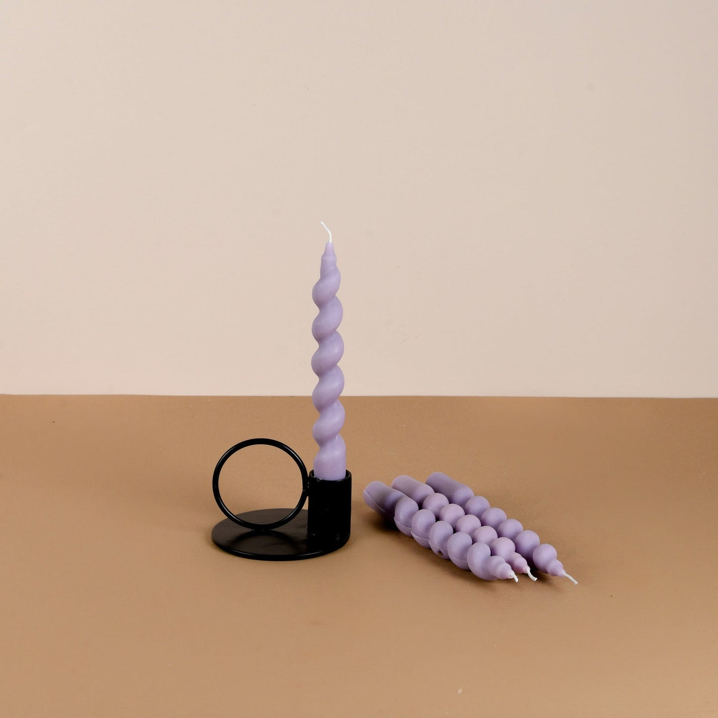 Set of 4 - Swirl Candlesticks